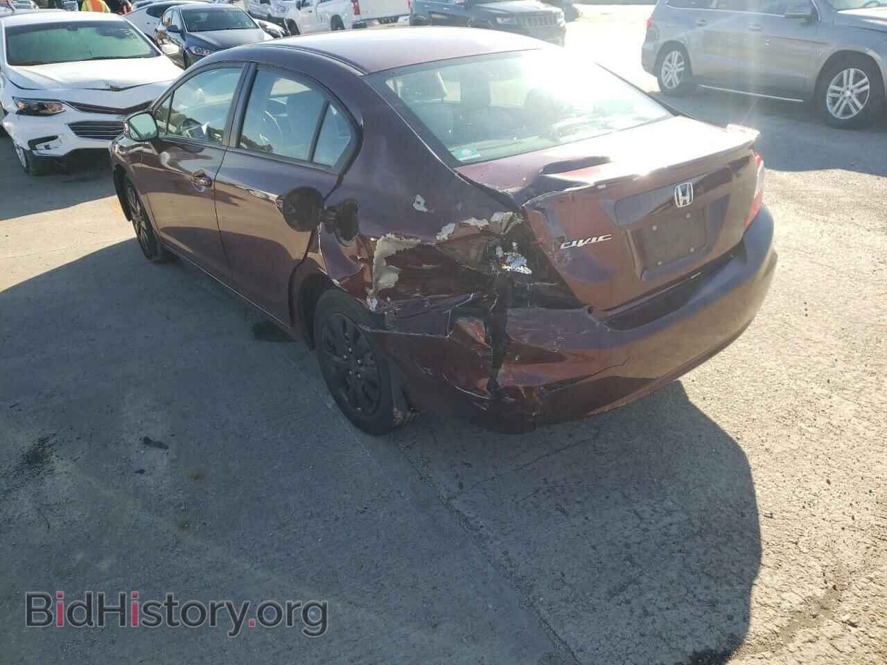 2012 HONDA CIVIC - VIN: 2HGFB2F55CH574937 - Фото 3