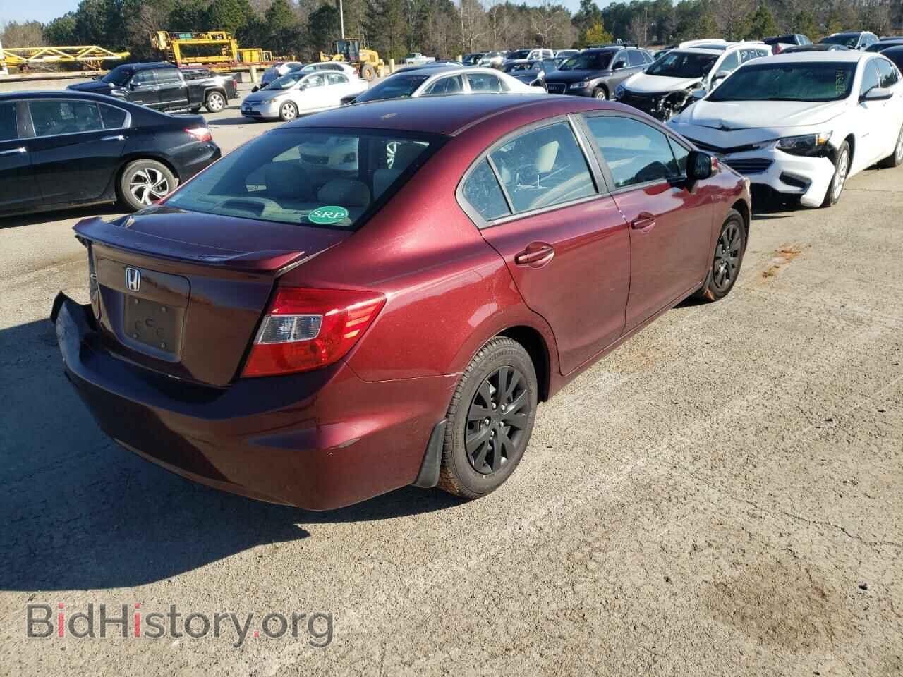2012 HONDA CIVIC - VIN: 2HGFB2F55CH574937 - Фото 4