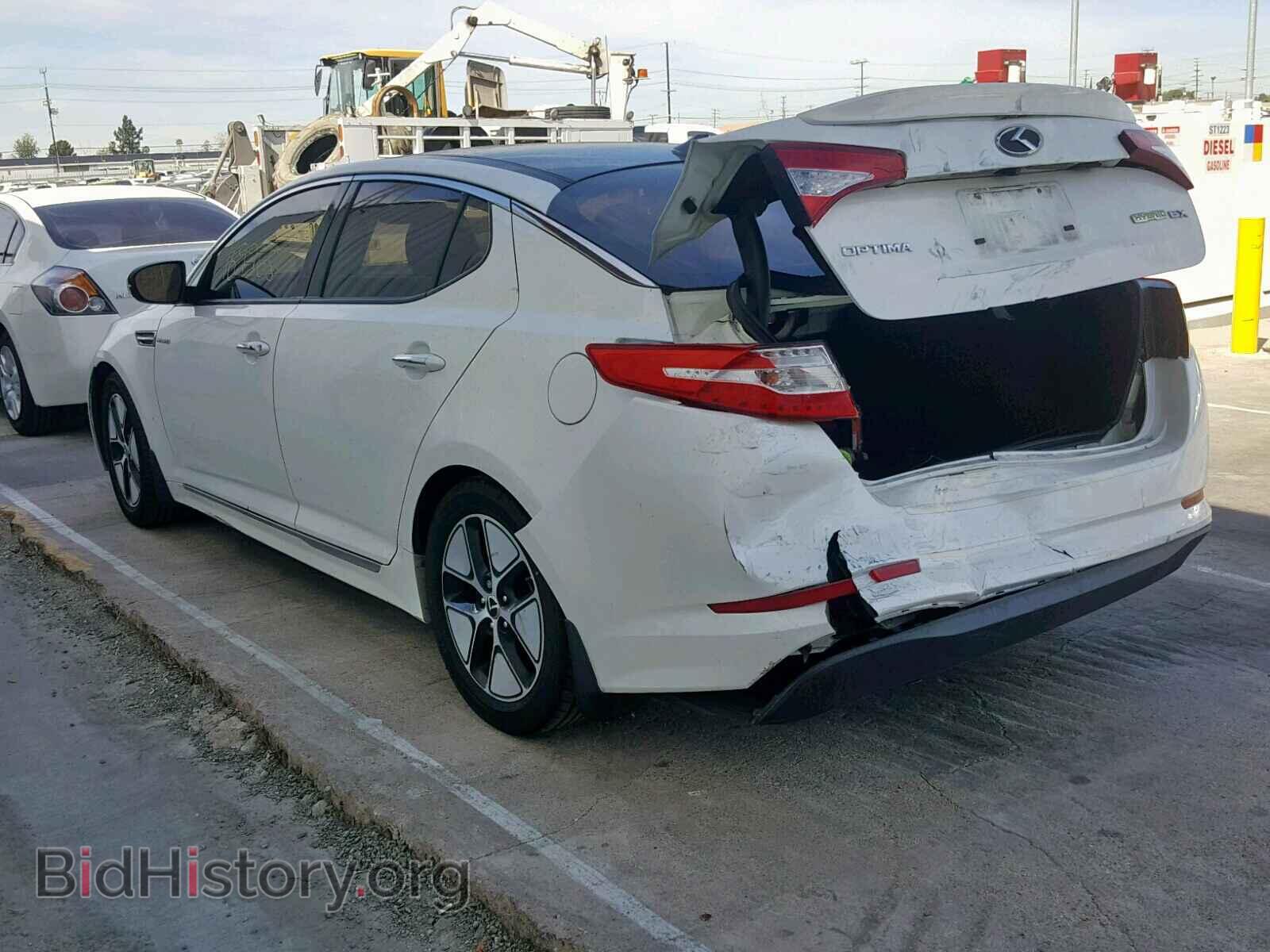 2013 KIA OPTIMA HYB - VIN: KNAGM4ADXD5053774 - Фото 3
