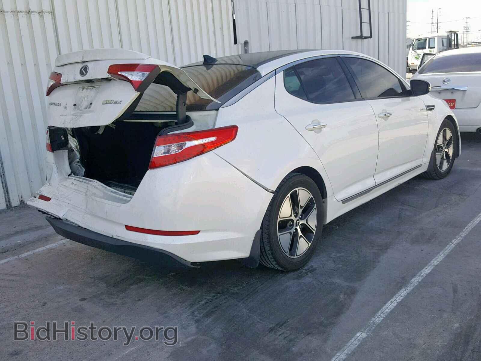 2013 KIA OPTIMA HYB - VIN: KNAGM4ADXD5053774 - Фото 4