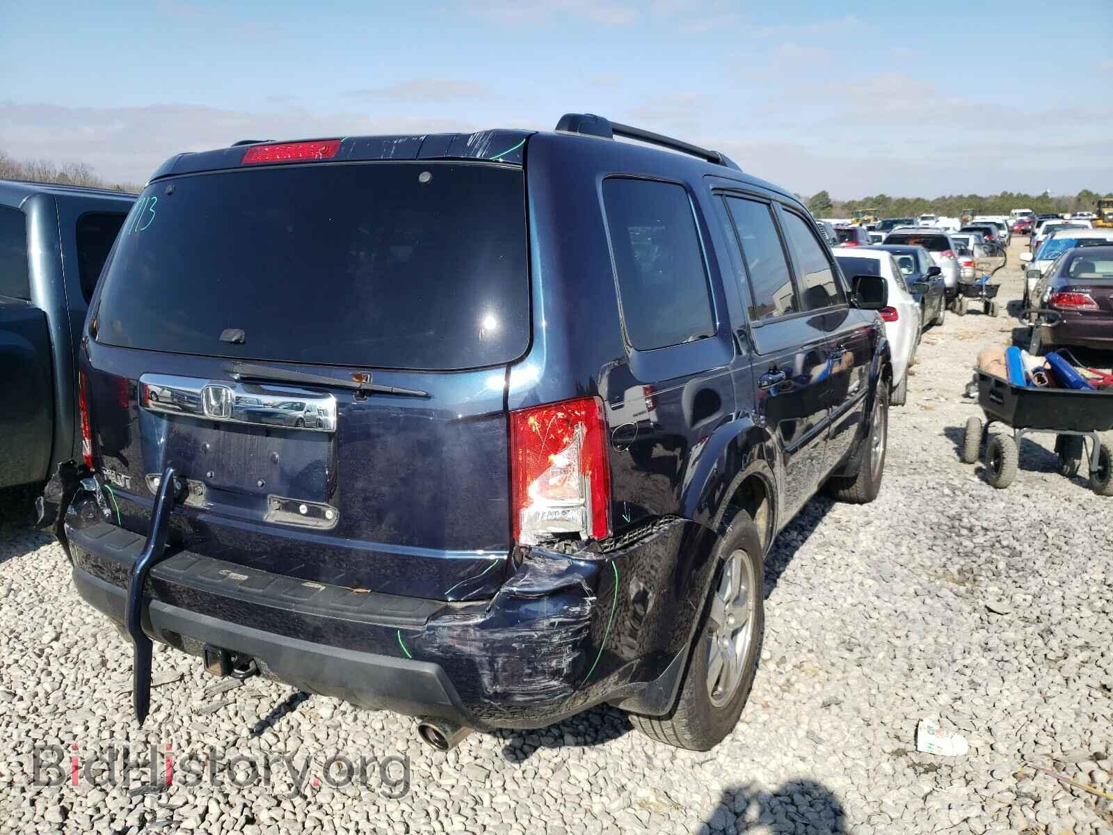 2011 HONDA PILOT - VIN: 5FNYF3H42BB049425 - Фото 4