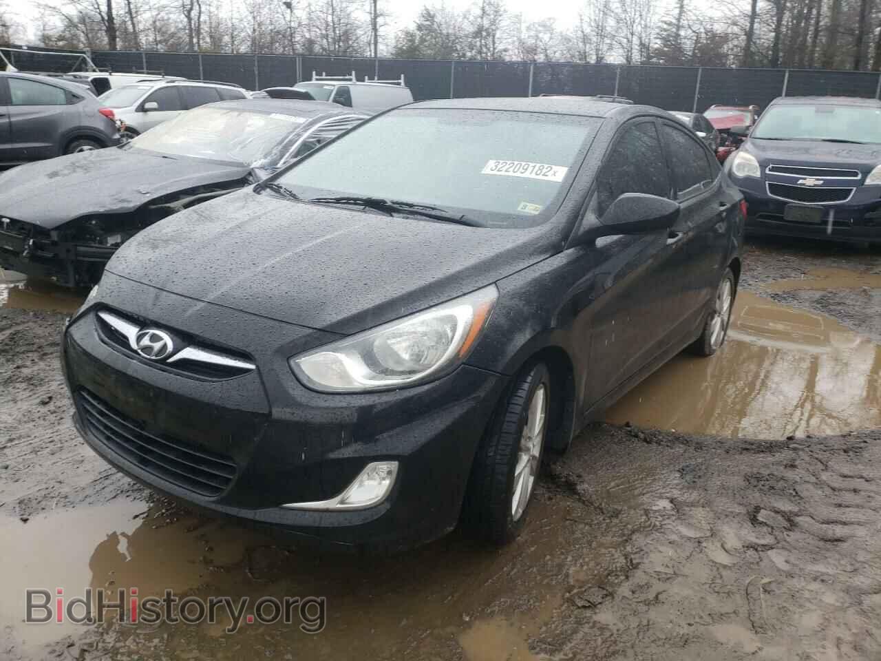 2013 HYUNDAI ACCENT - VIN: KMHCU4AE5DU397461 - Фото 2