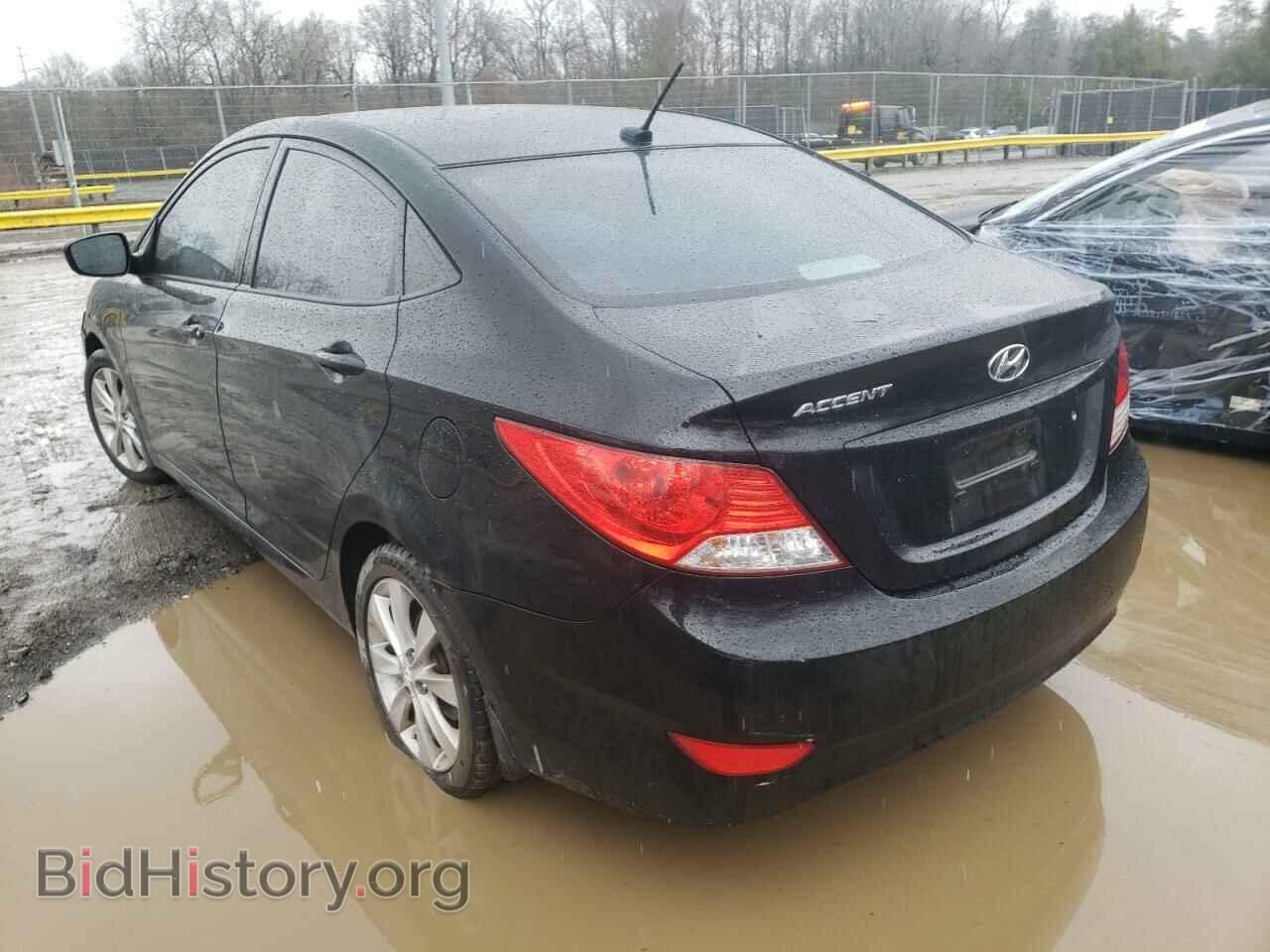2013 HYUNDAI ACCENT - VIN: KMHCU4AE5DU397461 - Фото 3