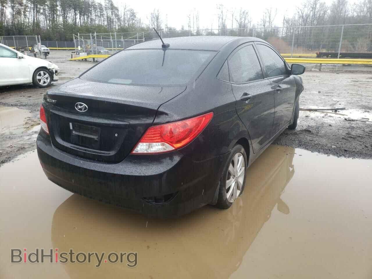 2013 HYUNDAI ACCENT - VIN: KMHCU4AE5DU397461 - Фото 4