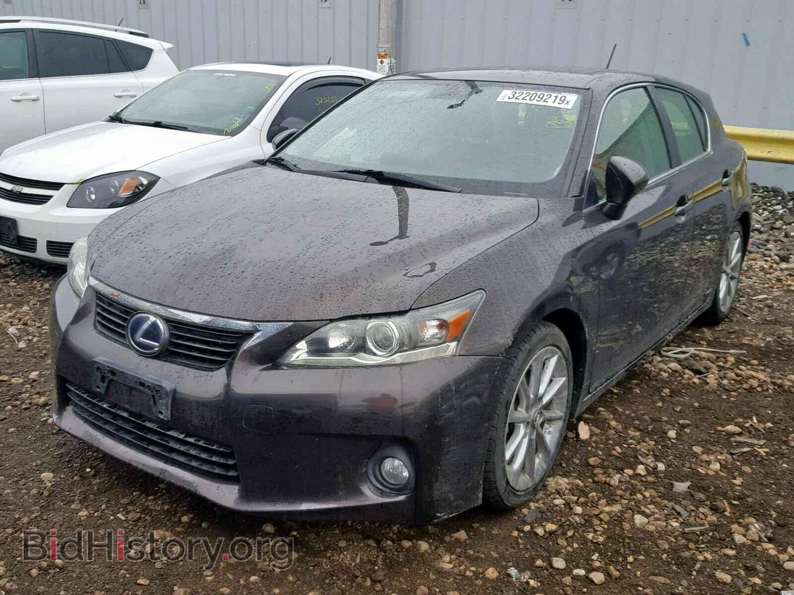 2013 LEXUS CT 200 - VIN: JTHKD5BH8D2148936 - Фото 2
