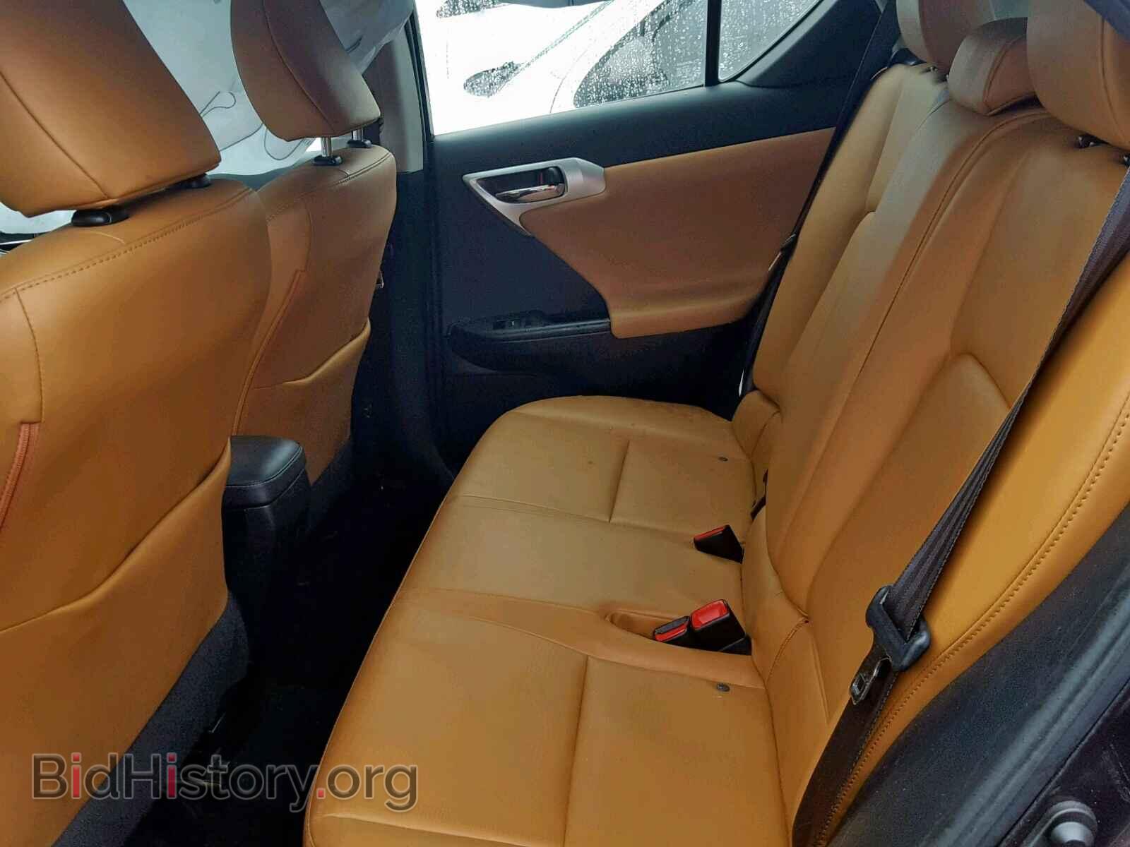 2013 LEXUS CT 200 - VIN: JTHKD5BH8D2148936 - Фото 6