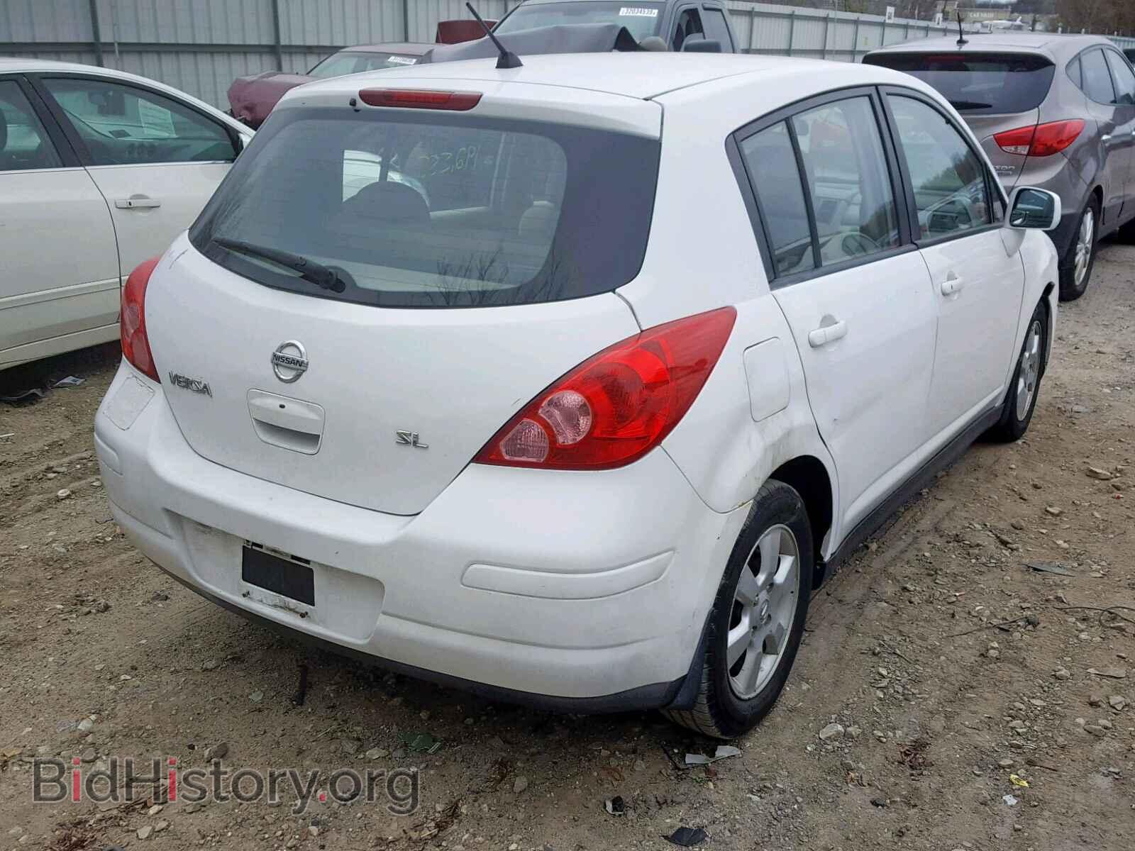 2007 NISSAN VERSA - VIN: 3N1BC13E27L409419 - Фото 4
