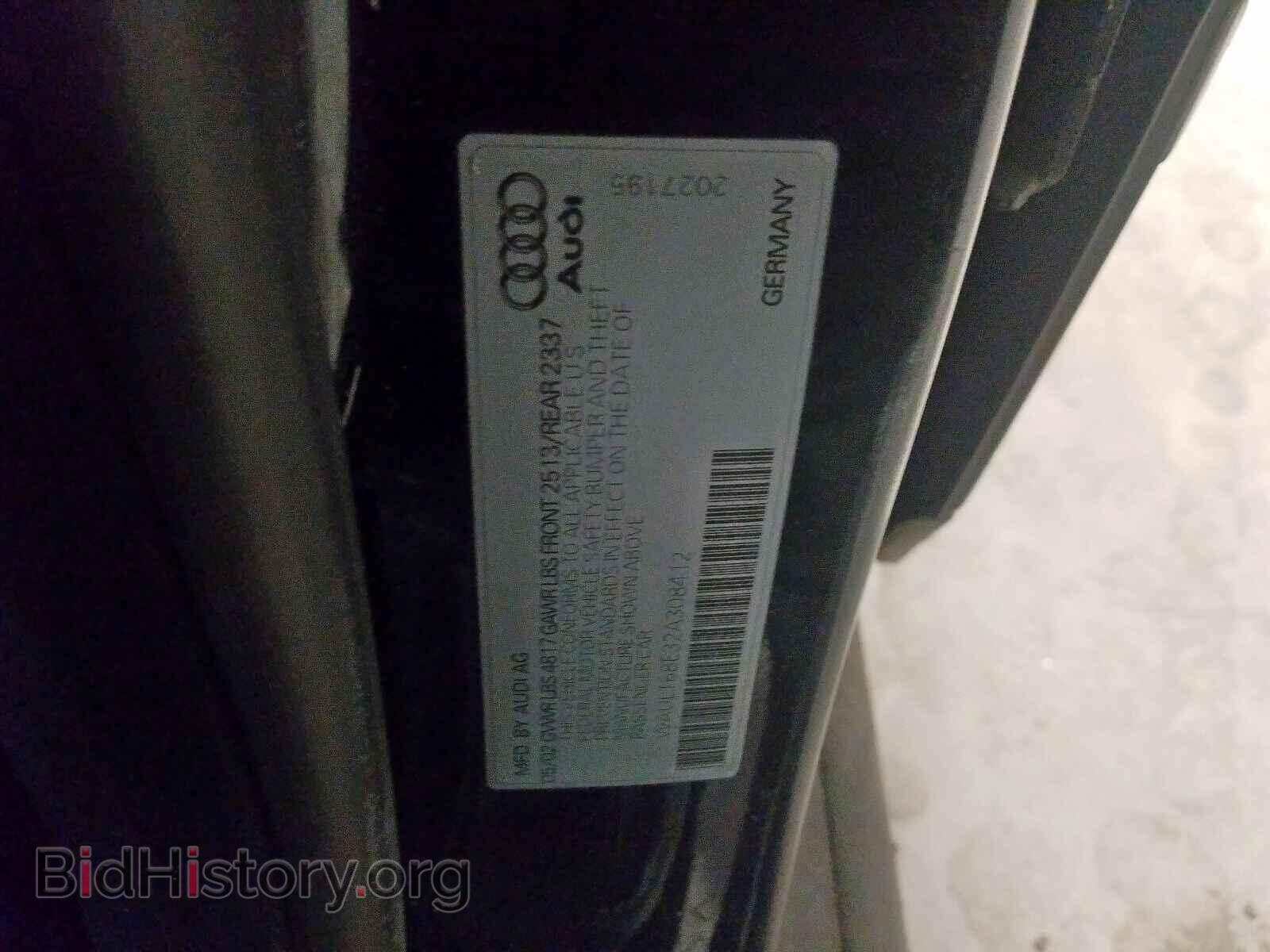 2002 AUDI A4 - VIN: WAULT68E32A308412 - Фото 10