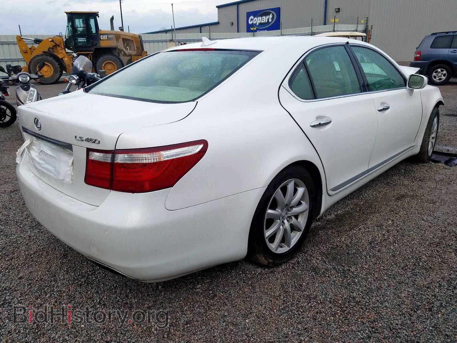 2007 LEXUS LS460 - VIN: JTHBL46F175002046 - Фото 4