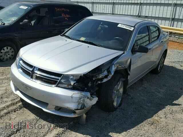 2011 DODGE AVENGER - VIN: 1B3BD4FB2BN556167 - Фото 2