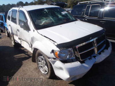 2008 Dodge DURANGO DURANGO SL, белый — VIN 1D8HD48N88F121027, Copart