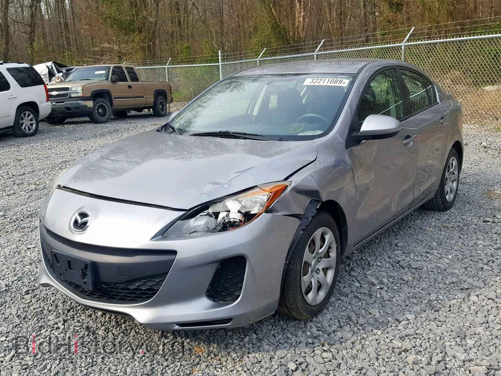 2012 MAZDA 3 - VIN: JM1BL1UF9C1542555 - Фото 2