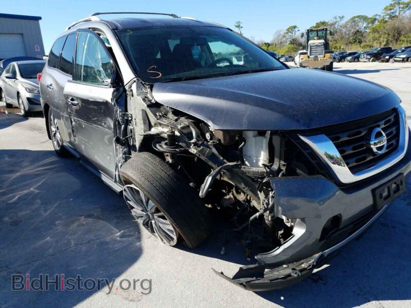 2019 Nissan PATHFINDER (VIN 5N1DR2MN2KC612092) — фото 1 из 10, Copart, повреждение: передняя часть