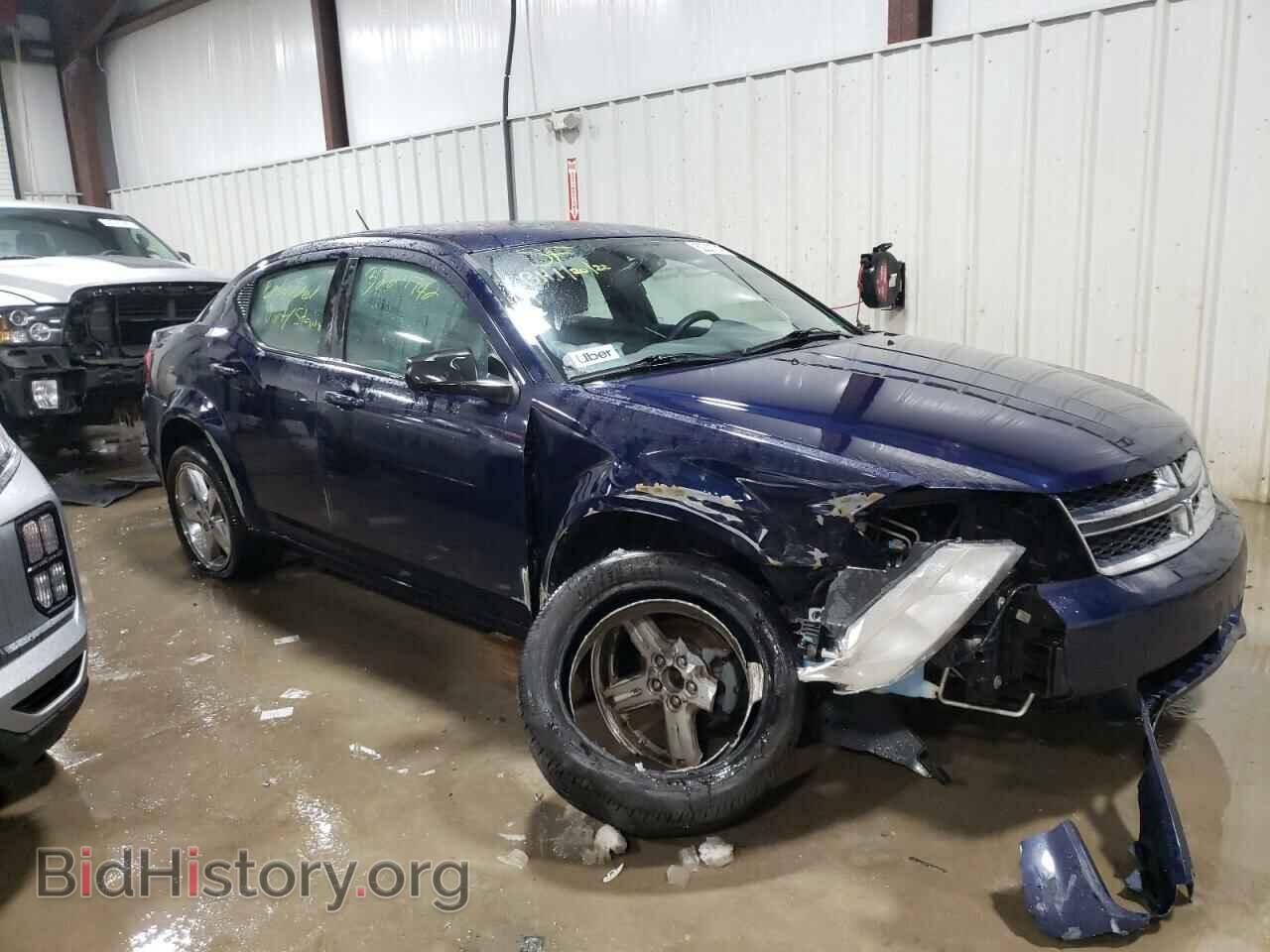 Фотография 1C3CDZAB1DN725724 - DODGE AVENGER 2013