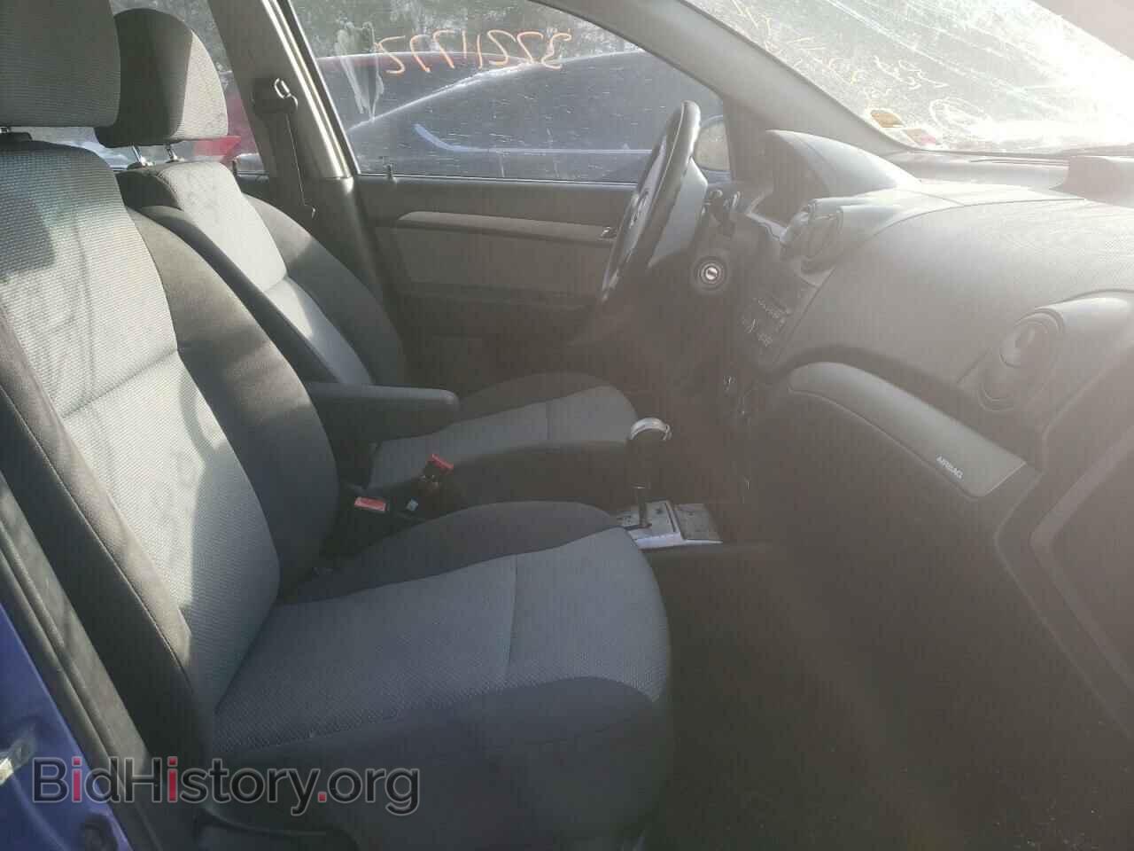 2009 CHEVROLET AVEO - VIN: KL1TD66E99B649859 - Фото 5