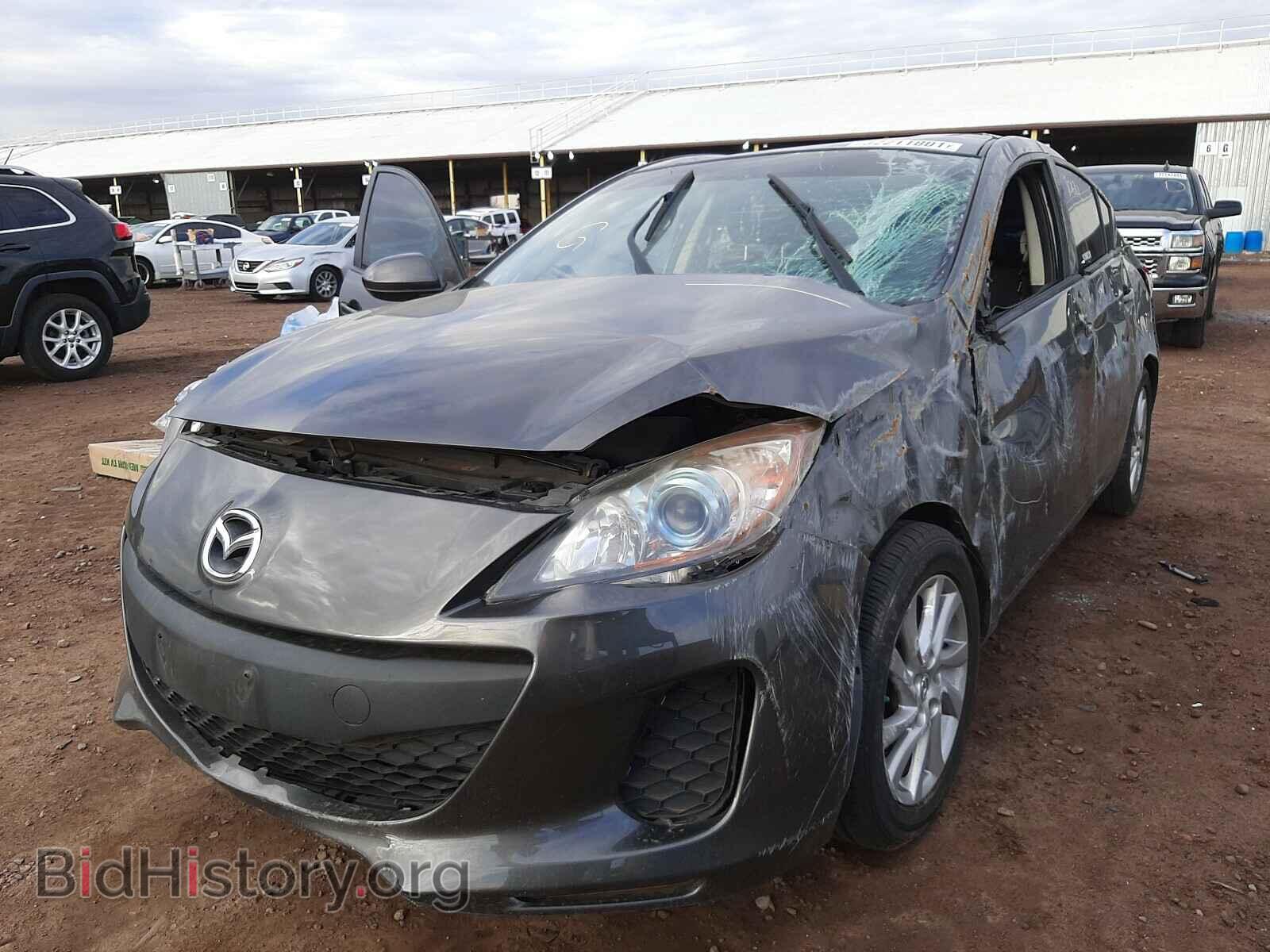2012 MAZDA 3 - VIN: JM1BL1V87C1638782 - Фото 2