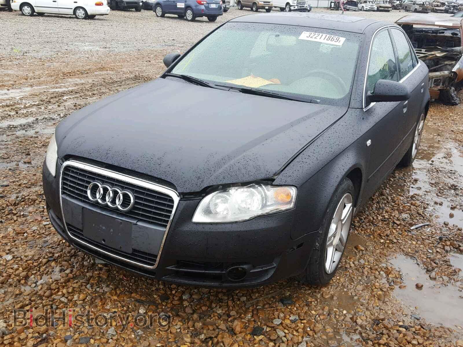 2007 AUDI A4 - VIN: WAUDF78E97A073006 - Фото 2