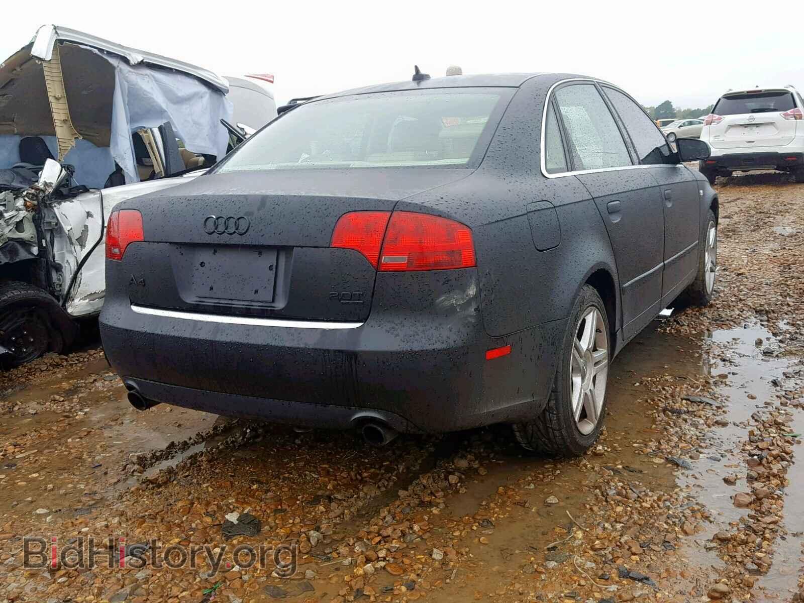 2007 AUDI A4 - VIN: WAUDF78E97A073006 - Фото 4