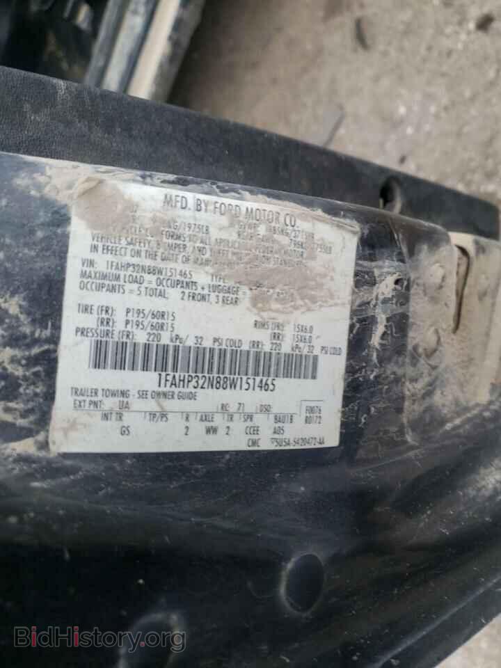 2008 FORD FOCUS - VIN: 1FAHP33N48W242747 - Фото 10