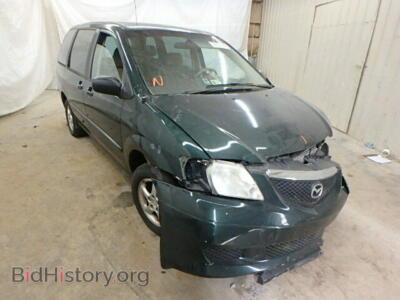2002 Mazda MPV MPV Wagon, зеленый — VIN JM3LW28A720307700, Copart
