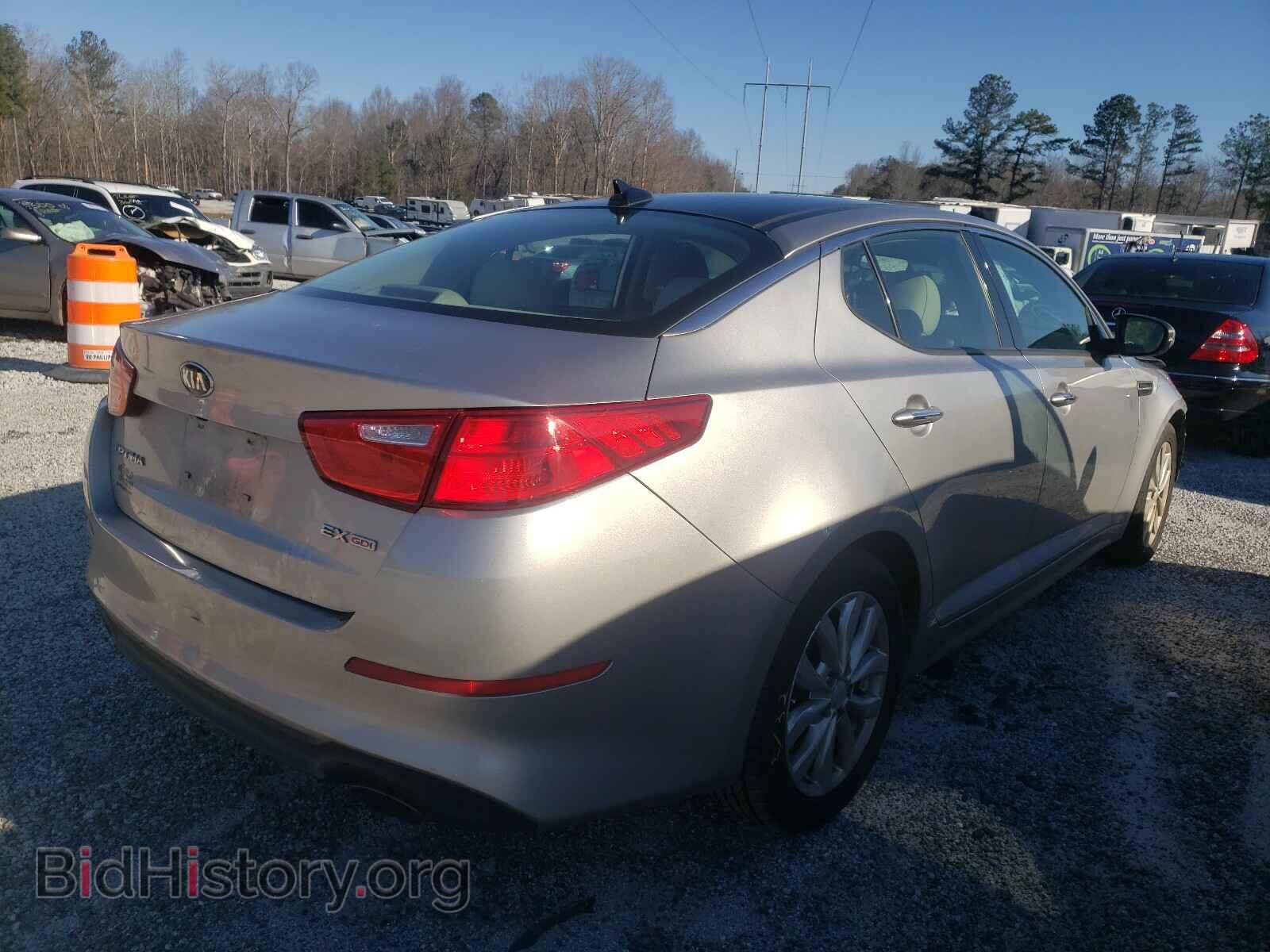 2015 KIA OPTIMA - VIN: 5XXGN4A75FG429001 - Фото 4