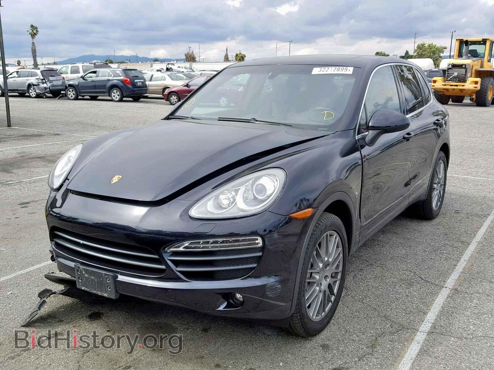 2013 PORSCHE CAYENNE S - VIN: WP1AB2A21DLA81054 - Фото 2