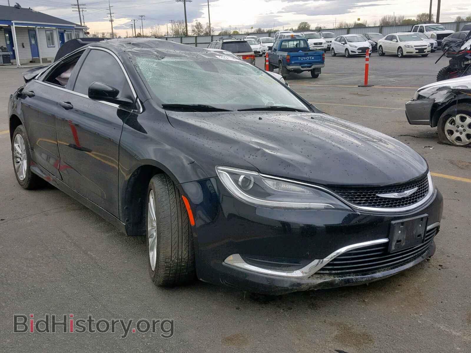 Фотография 1C3CCCAB1GN160475 - CHRYSLER 200 2016