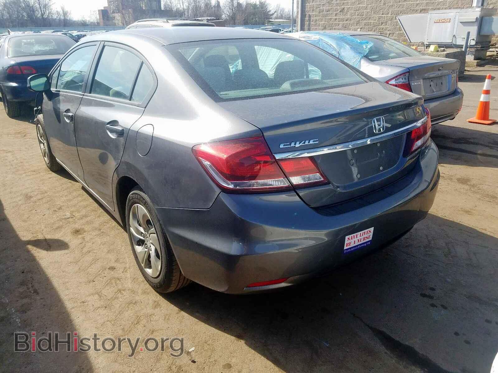 2013 HONDA CIVIC - VIN: 2HGFB2F52DH600394 - Фото 3
