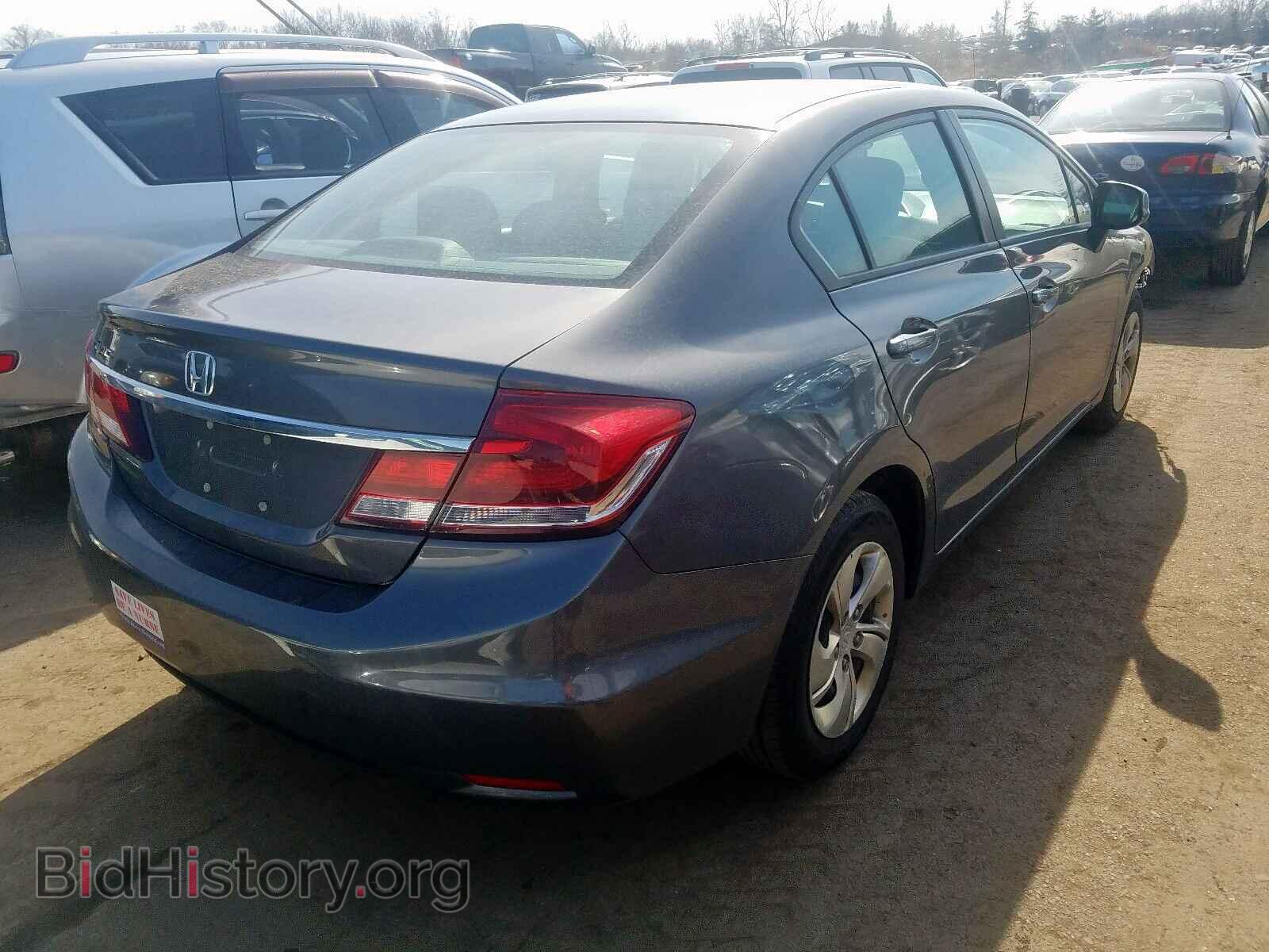 2013 HONDA CIVIC - VIN: 2HGFB2F52DH600394 - Фото 4