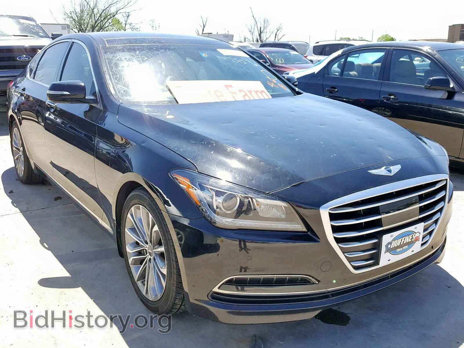 Photo KMHGN4JEXFU051343 - HYUNDAI GENESIS 2015