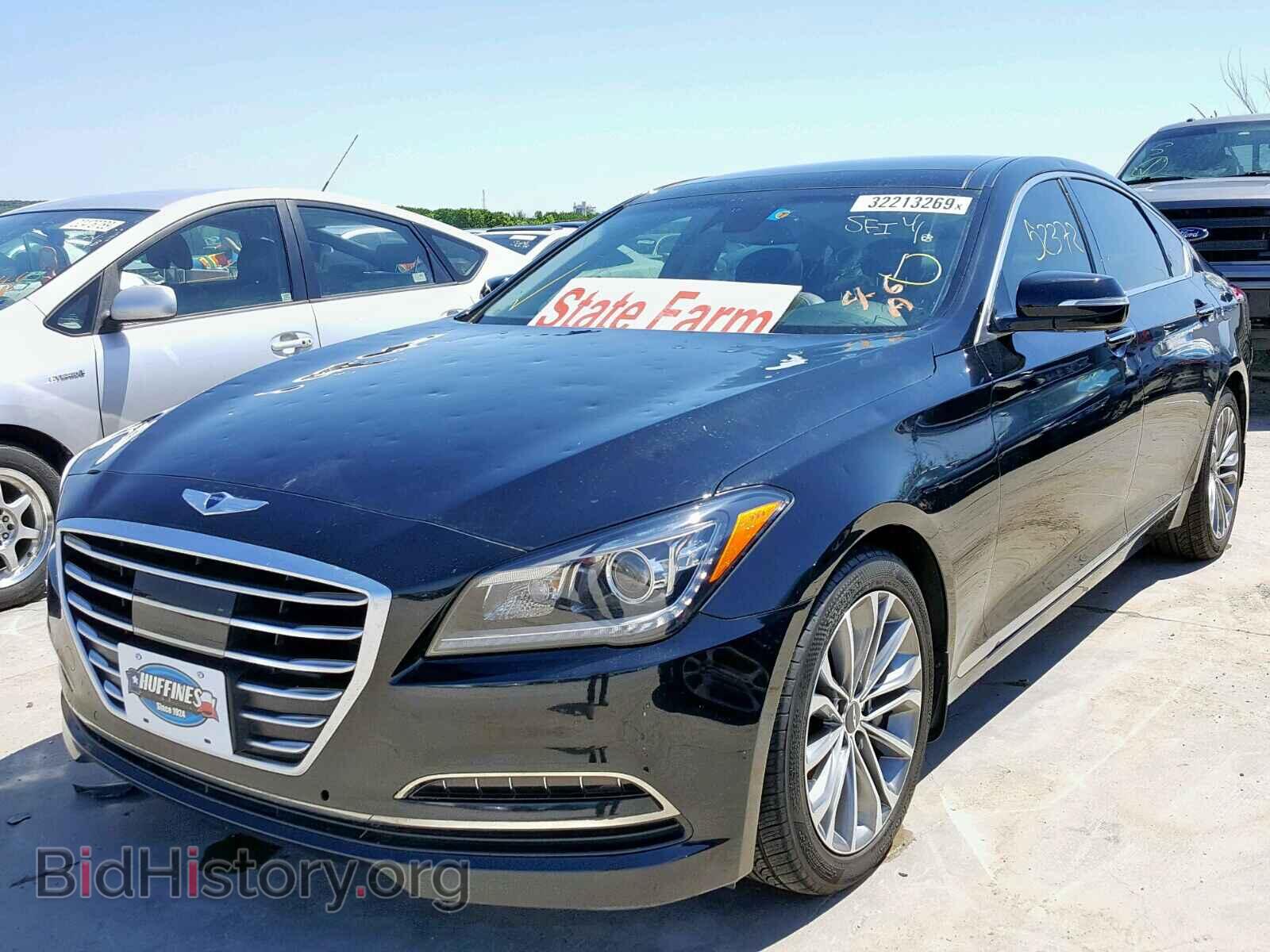 2015 HYUNDAI GENESIS - VIN: KMHGN4JEXFU051343 - Фото 2