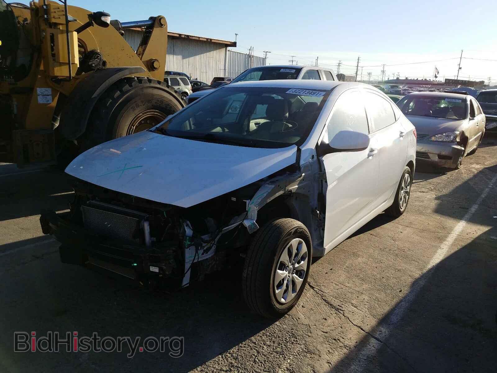 2017 HYUNDAI ACCENT - VIN: KMHCT4AE2HU265461 - Фото 2