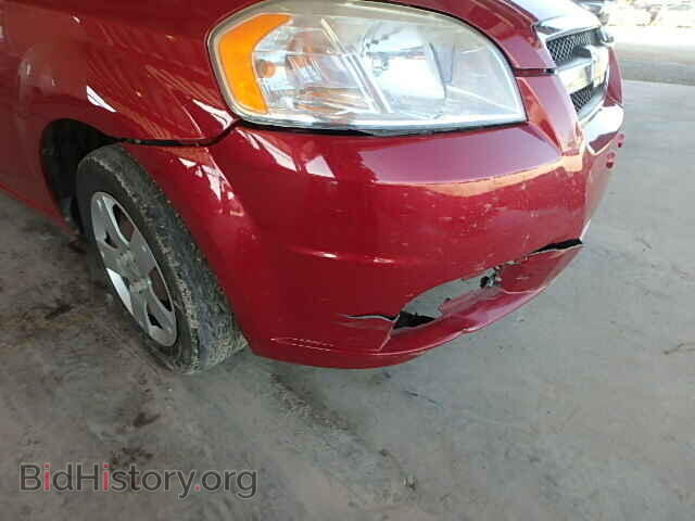 2009 CHEVROLET AVEO - VIN: KL1TD56E29B339966 - Фото 10