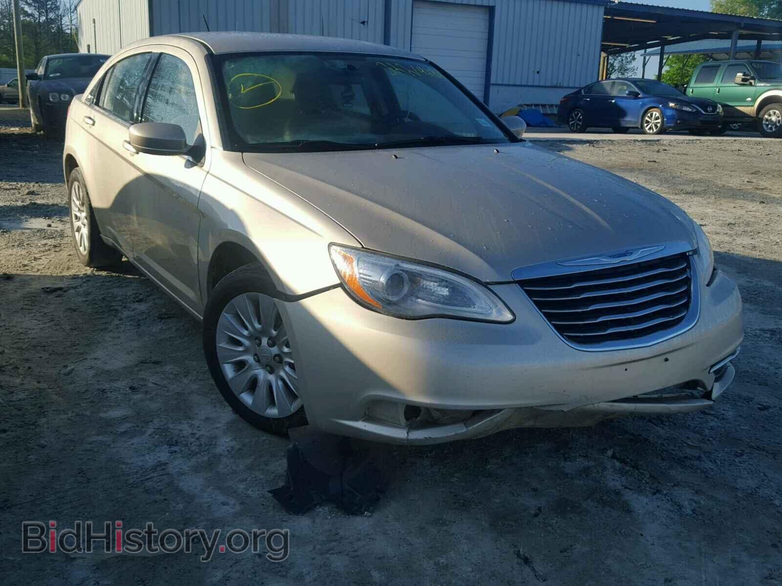 Фотография 1C3CCBAB0EN204912 - CHRYSLER 200 2014