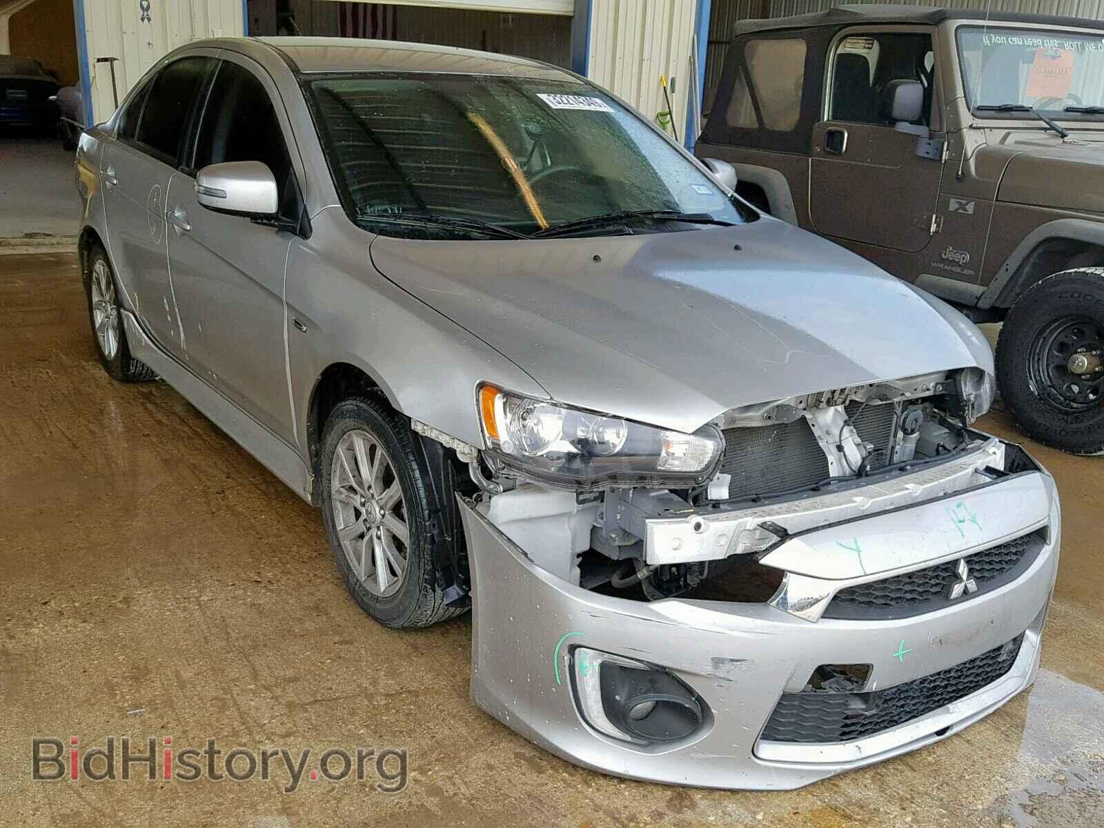 Photo JA32U2FU5GU001889 - MITSUBISHI LANCER 2016