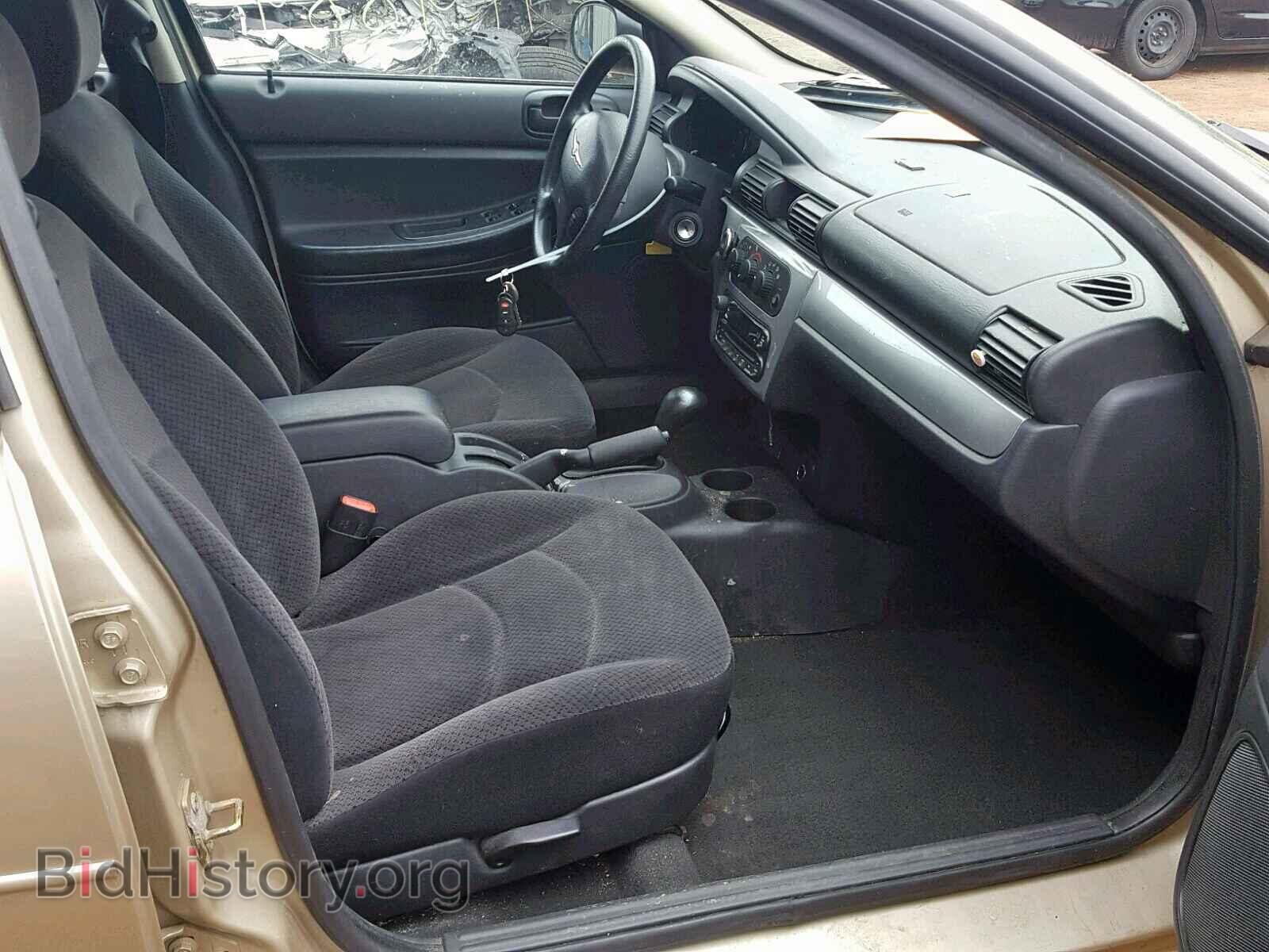 2006 CHRYSLER SEBRING - VIN: 1C3EL56RX6N161777 - Фото 5