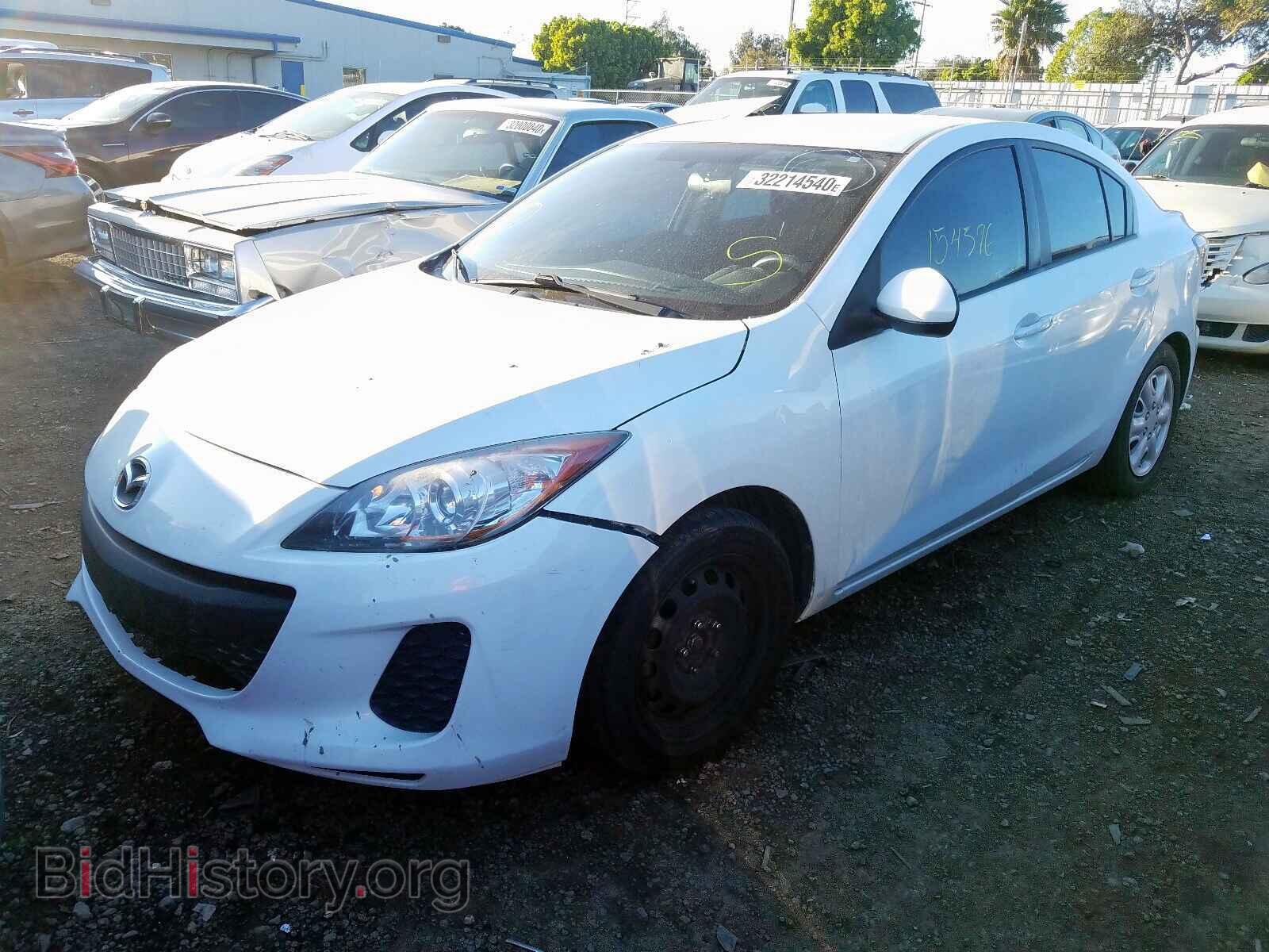 2012 MAZDA 3 - VIN: JM1BL1UF7C1555885 - Фото 2