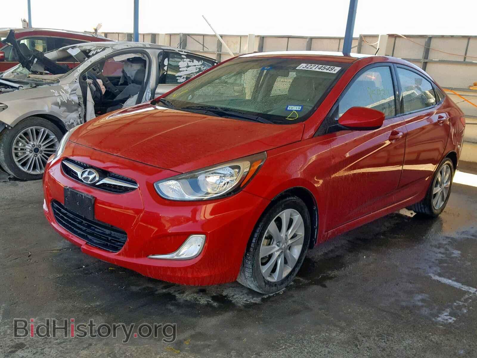2012 HYUNDAI ACCENT - VIN: KMHCU4AEXCU088728 - Фото 2