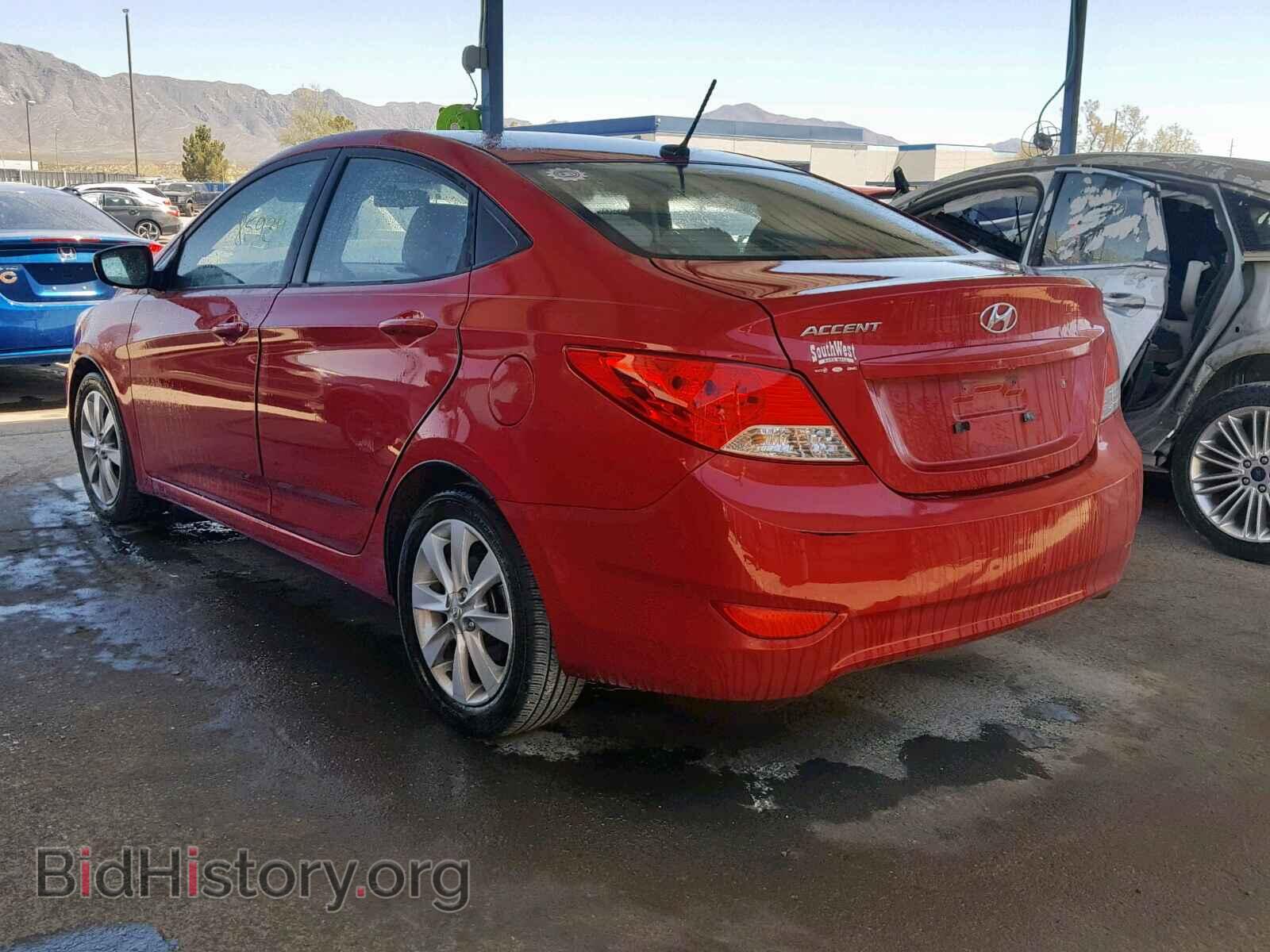 2012 HYUNDAI ACCENT - VIN: KMHCU4AEXCU088728 - Фото 3