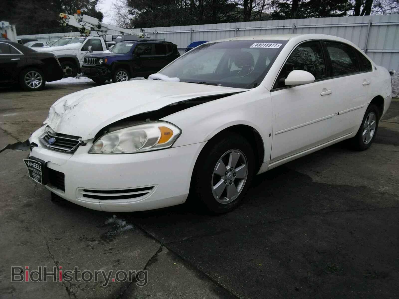 2006 CHEVROLET IMPALA - VIN: 2G1WT55K869258234 - Фото 2