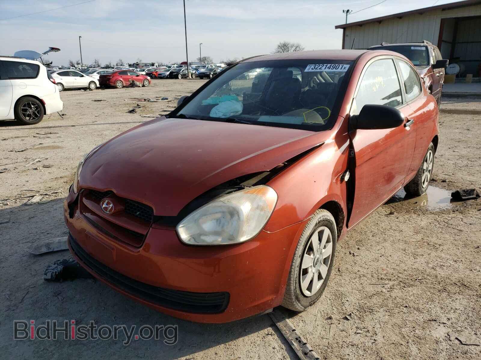 2007 HYUNDAI ACCENT - VIN: KMHCM36C47U020674 - Фото 2