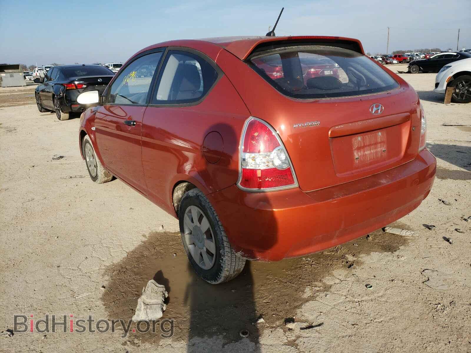2007 HYUNDAI ACCENT - VIN: KMHCM36C47U020674 - Фото 3