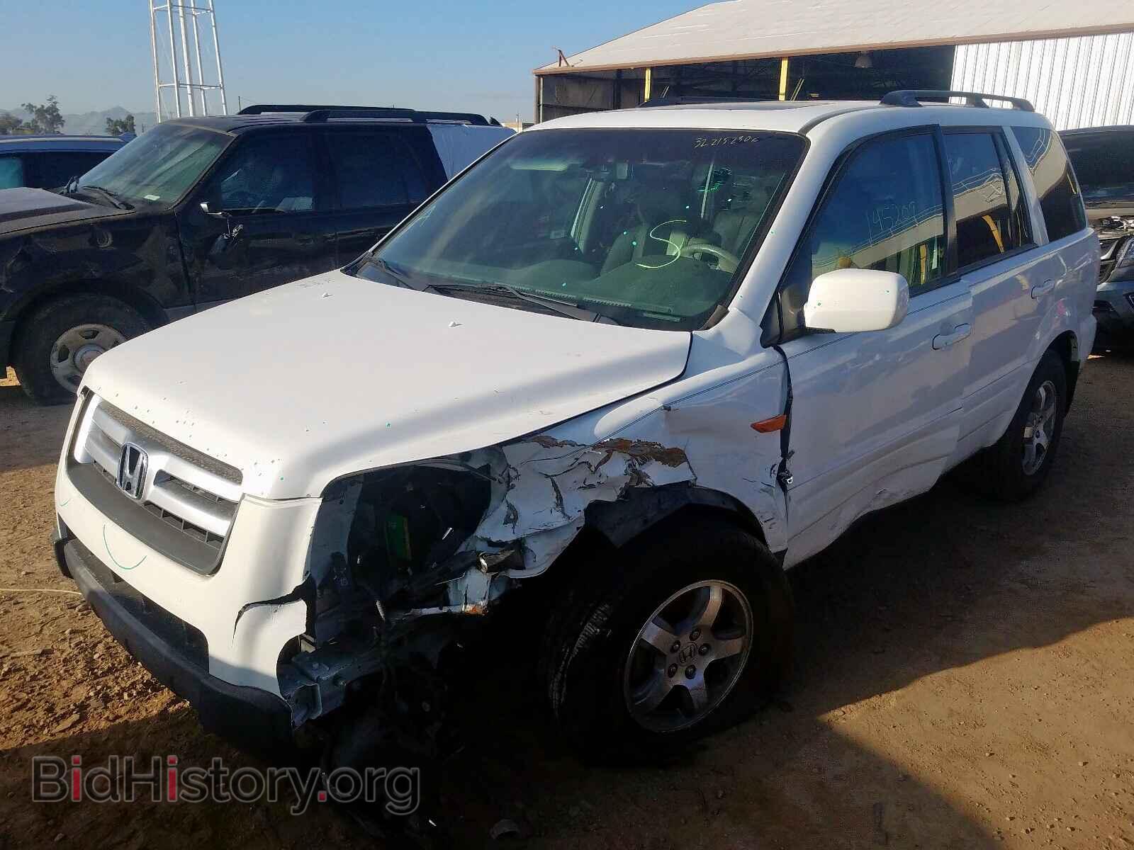 2006 HONDA PILOT EX - VIN: 2HKYF18676H545883 - Фото 2