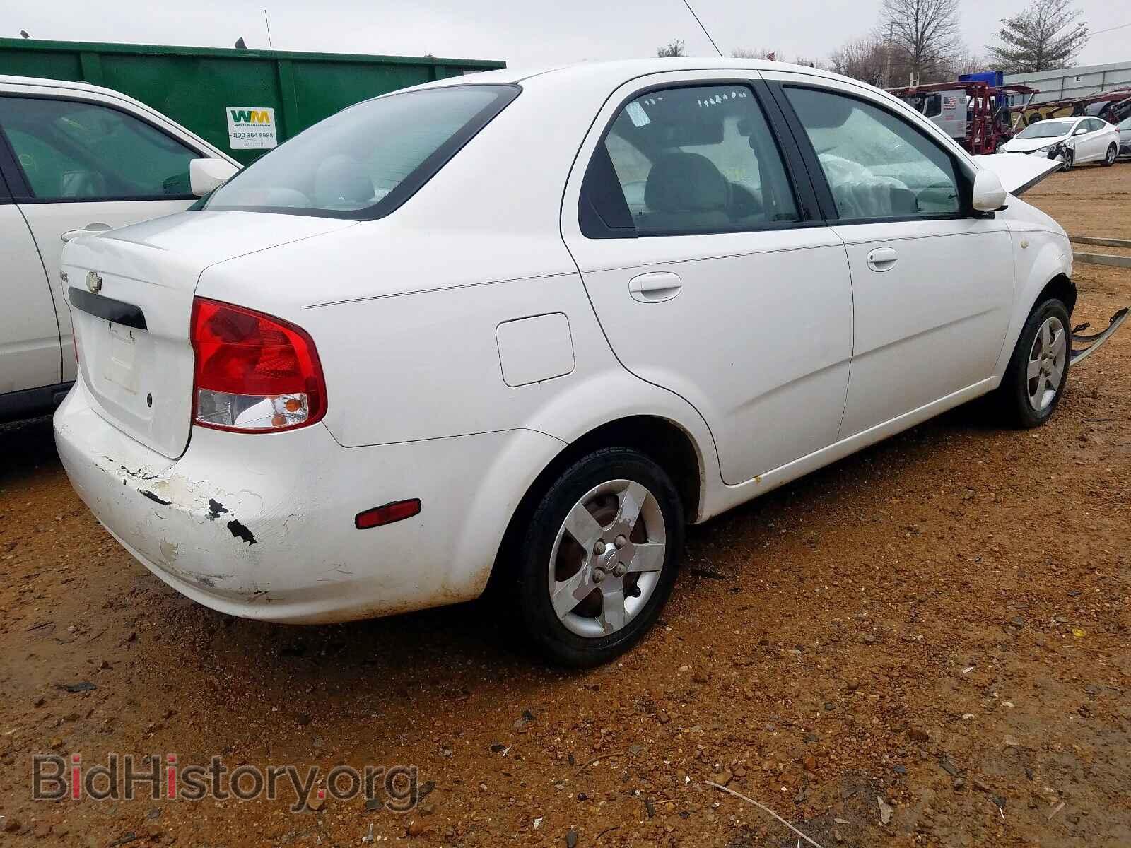 2005 CHEVROLET AVEO - VIN: KL1TD52675B345674 - Фото 4