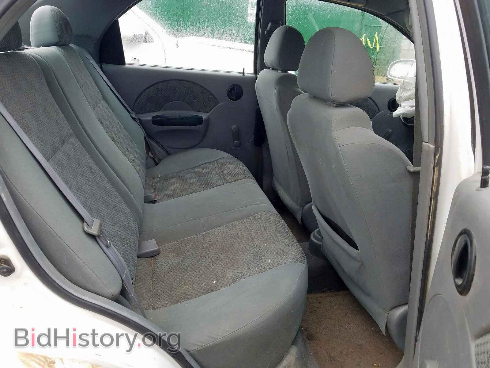 2005 CHEVROLET AVEO - VIN: KL1TD52675B345674 - Фото 6
