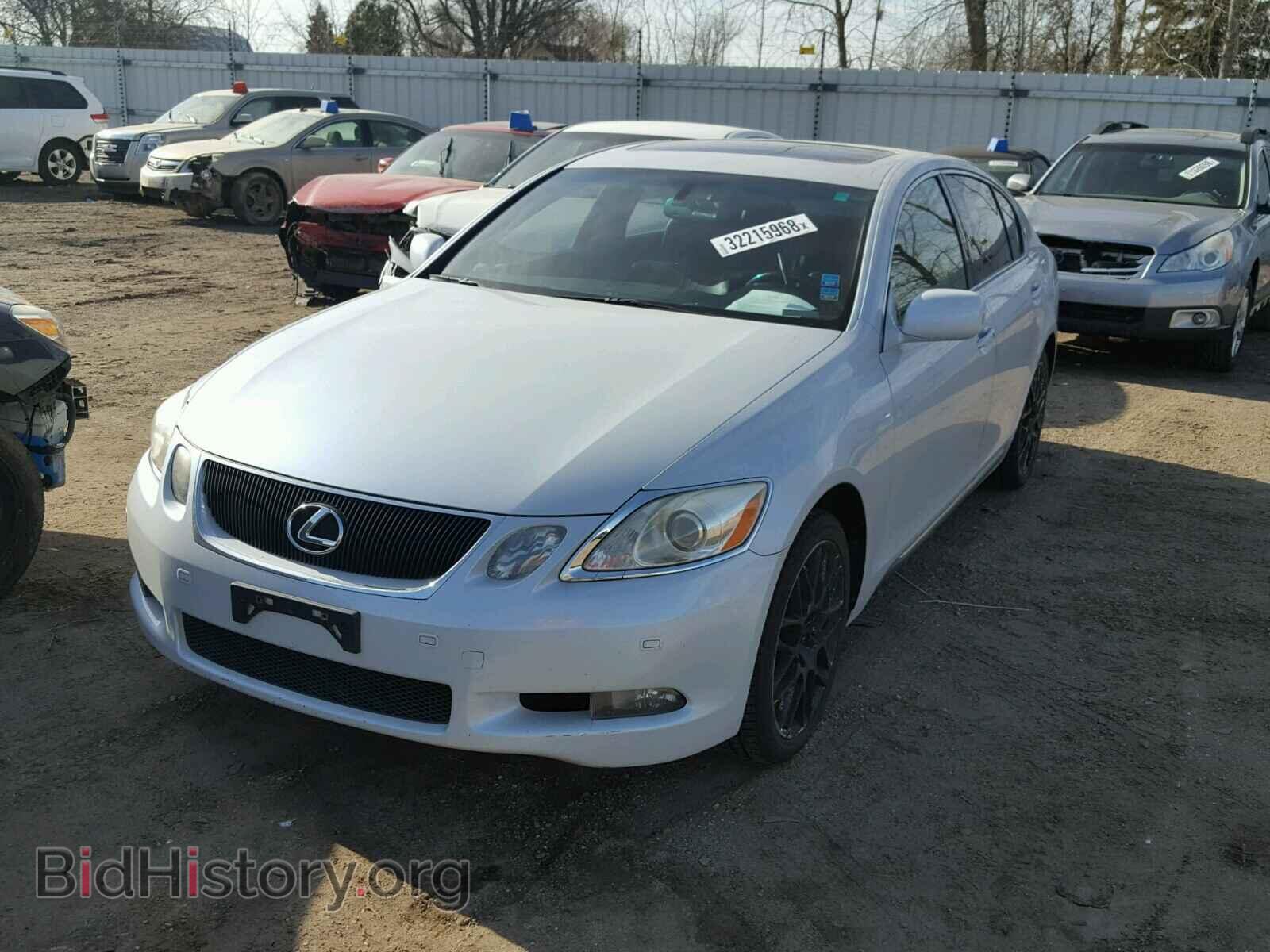 2007 LEXUS GS350 - VIN: JTHCE96SX70007185 - Фото 2
