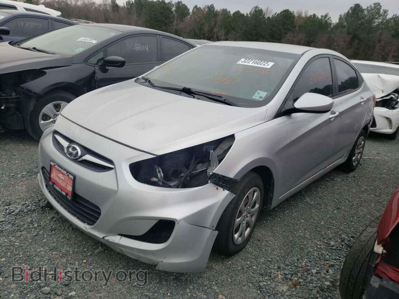 2013 HYUNDAI ACCENT - VIN: KMHCT4AE9DU413390 - Фото 2