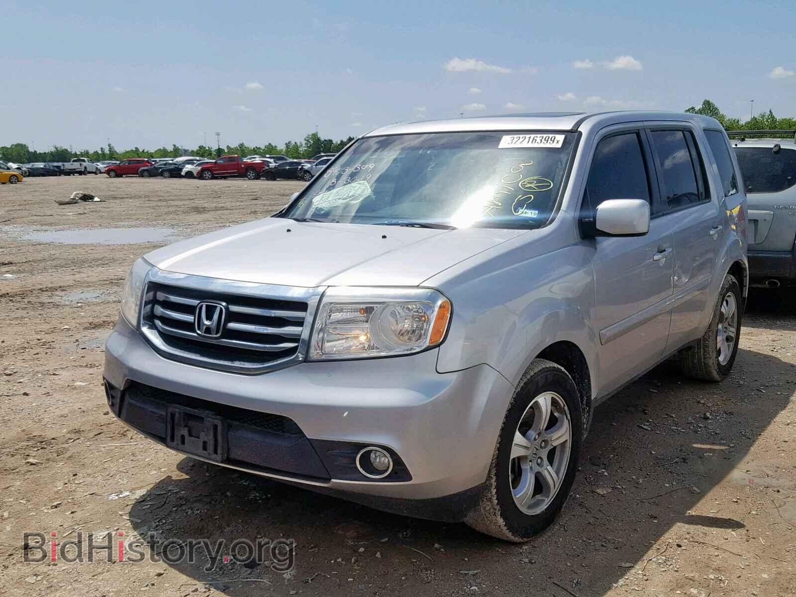 2013 HONDA PILOT EXL - VIN: 5FNYF3H56DB030095 - Фото 2