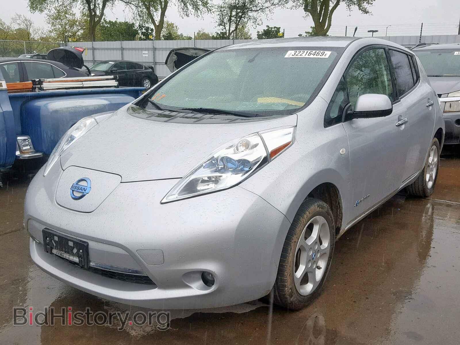 2012 NISSAN LEAF - VIN: JN1AZ0CP9CT019932 - Фото 2