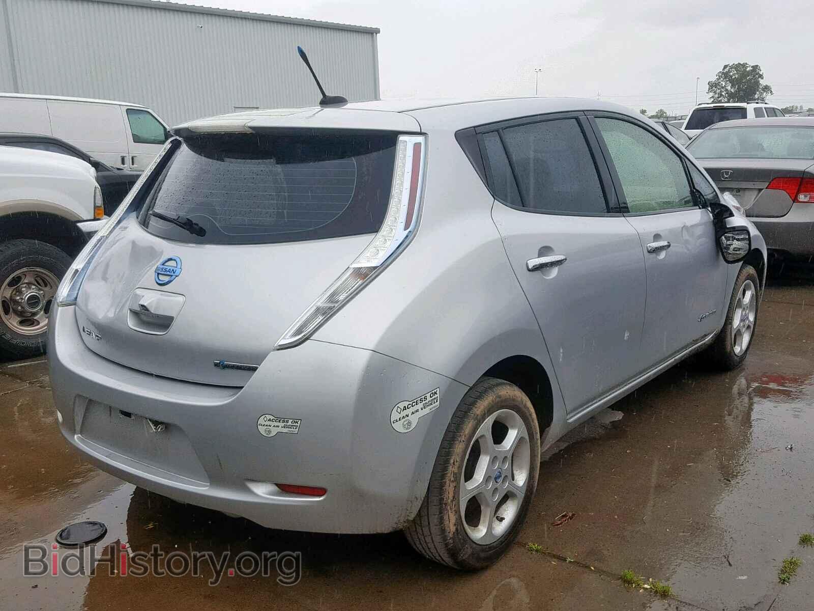 2012 NISSAN LEAF - VIN: JN1AZ0CP9CT019932 - Фото 4